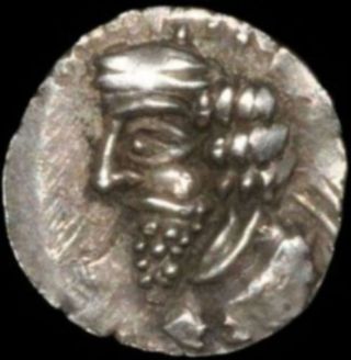 Persia King Vadfradad Iv And King Kapat I Two Silver Rare Obol photo