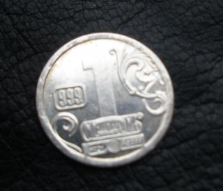 Token Coin Nicholas Ll Silver 999 Ag Vodka Standart A Series Of 
