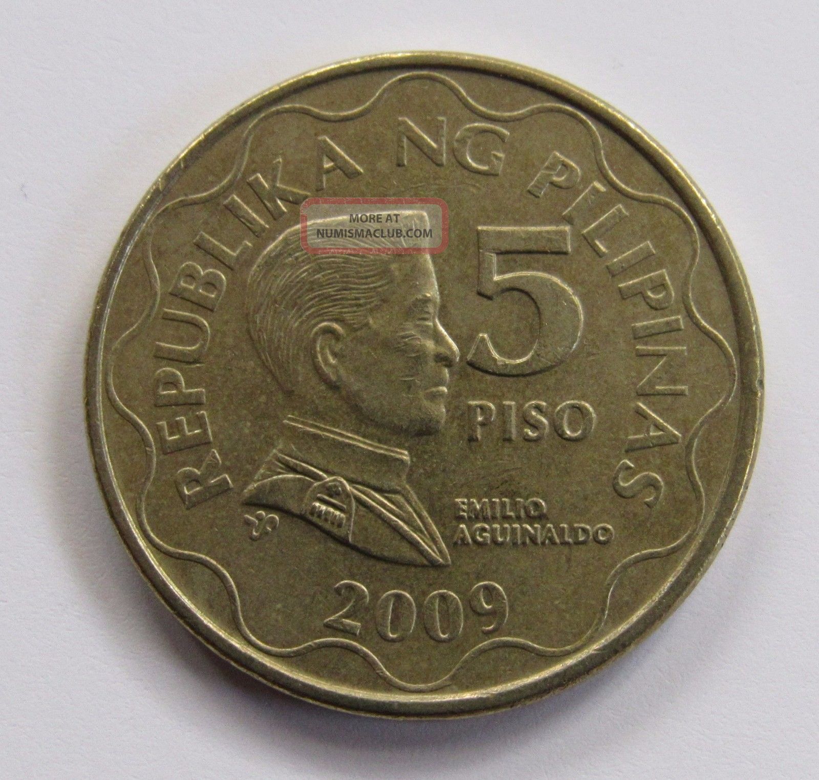 Philippines 5 Piso 2009