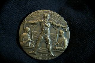 Ernest H Starling Physiologist Medallic Art Co Bronze Medal photo