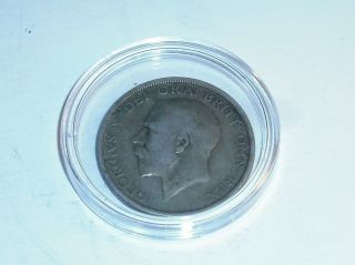 1920 Uk Great Britain Half Crown Silver Coin Ungraded British photo