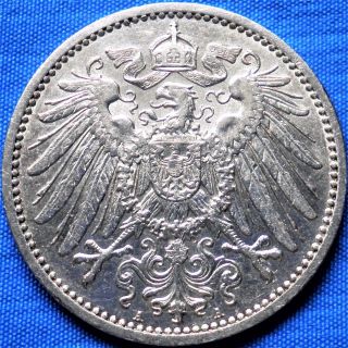 Germany 1 Mark 1905 A,  Silver Coin photo