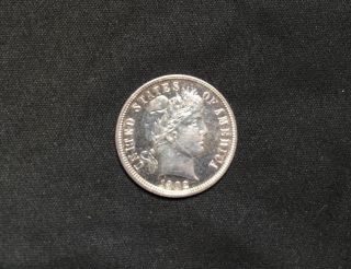 1902 10c Proof Barber Dime Low Mintage Of 777 photo