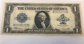 Series 1923 $1 One Dollar Silver Certificate Large Size Note Very photo