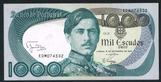 Portugal 1.  000$00 De 1980 Unc photo