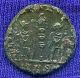 Roman Imperial - Constantine Ii (337 - 340ad) Ae 3/4 13mm Trier / Gloria Exercitvs Coins & Paper Money photo 1