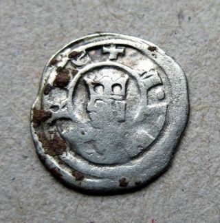 Rare Hungarian Medieval Silver Obol - Stephen V 1270 - 1272 Huszar 358 photo