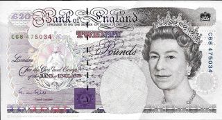 1991 Bank Of England - Great Britain 20 Pounds In Au Pick: 384 photo