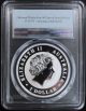 2016 - P Australia $1 1 Oz.  999 Silver Kookaburra Pcgs Ms70 1st Strike Australian Australia photo 1