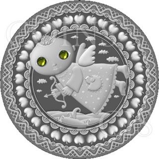 Belarus 2009 20 Rubles Zodiac Sagittarius Unc Silver Coin photo