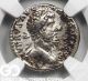 Roman Empire Ar Denarius,  Lucius Verus,  Ad 161 - 169,  Ngc Ch Vf Ancients Coins: Ancient photo 1