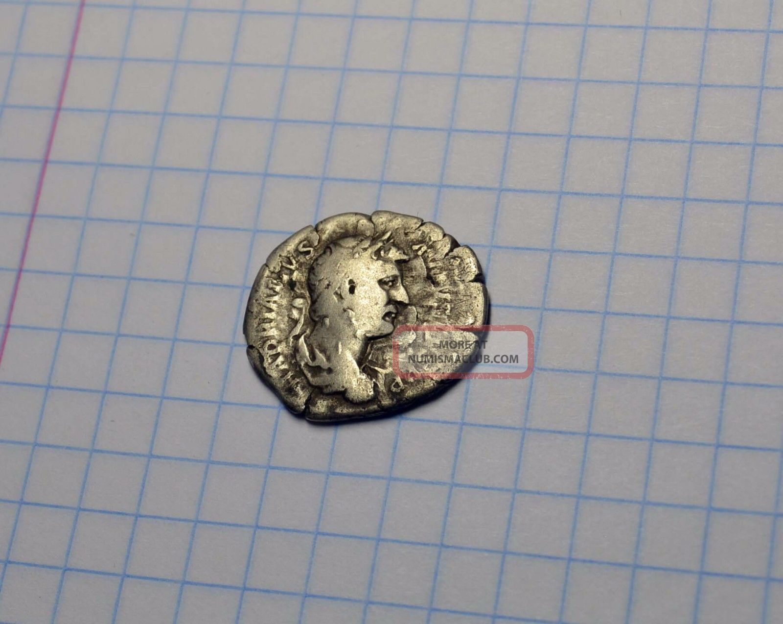 Roman Ancient Silver Coin Of Hadrian Silver Denarius