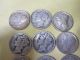 11 Circulated Mercury Silver Dimes/most With Marks Dimes photo 4
