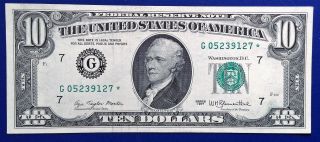 $10 1977 Frn Fr - 2023 - G Chicago Uncirculated photo