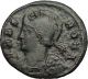 Constantine I Romulus Remus Wolf Rome Commemorative Ancient Roman Coin I57457 Coins: Ancient photo 1