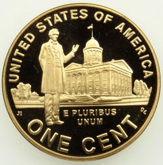 2009 S Deep Cameo Proof Lincoln Professional Life Cent Penny (b05) photo