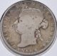 1900 50c Canada Fifty Cents Silver Queen Victoria Coin Circulated Coins: Canada photo 1