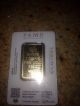 1 Oz Gold Bar - Pamp Suisse Fortuna (w/jumpring) Bars & Rounds photo 1