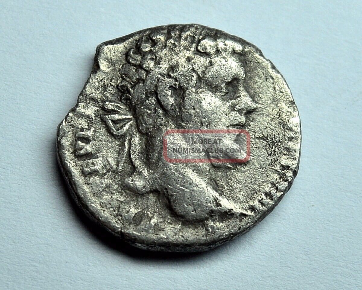 Ancient Silver Roman Coin Denarius Septimius Severus Rare