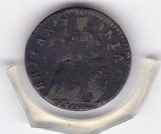 1700 King William Iii Farthing (1/4d) British Coin photo