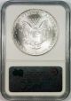 1997 $1 American Silver Eagle Ngc Ms69 First Strikes Silver photo 1
