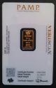 Pamp Suisse 2.  5 Gram.  9999 Gold Bar Fortuna W/ Assay Certificate Veriscan Bars & Rounds photo 1