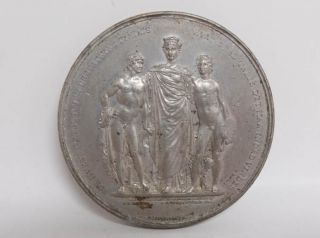 Antique Estate Found First Nordic Exhibition Of 1872 Copenhagen Denmark Medal photo