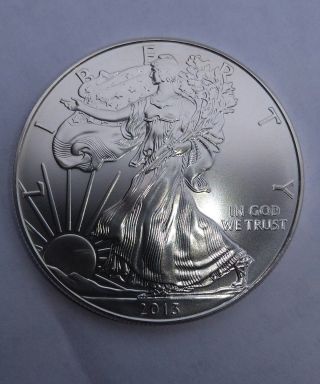 2013 American Silver Eagle 1oz.  999 Fine Silver Brilliant Uncircutate photo