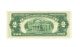Us Series 1953 B Red Seal $2 (two Dollar Bill) (2) Small Size Notes photo 3