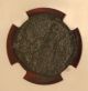 Ancient Roman Copper Ae26 Moesia Nicopolis Macrinus Nemesis 217 - 218ad Ngc F Coins: Ancient photo 1