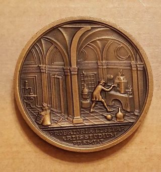 Hungary Hungarian Bronze Medal Et Separ Artis Studium Corrosion Commision photo