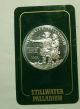 2005 Stillwater Lewis & Clark 1 Oz.  9995 Palladium Coin Sertificate Bullion photo 1