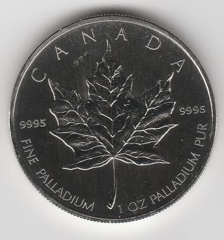 2005 Canada 1 Oz Palladium $50 Maple Leaf (bu), .  9995 Fine - Buyer photo