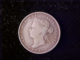 Canada 25 Cents 1874h photo