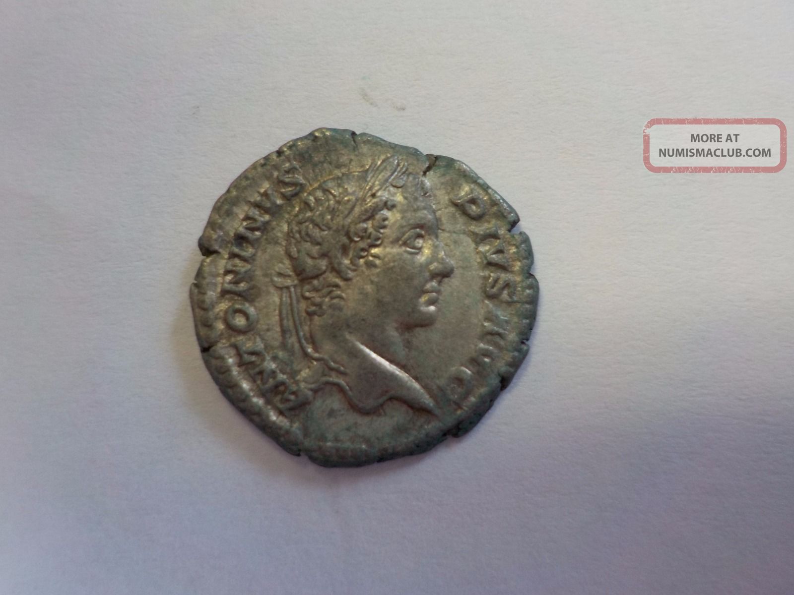 Caracalla R.  I.  C.  81 Ar Denarius Coins: Ancient photo