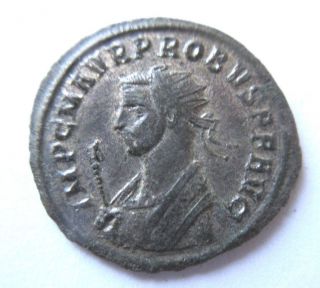 Silversud - Antoninian Of Probus Rv.  Sol In Quadriga Facing photo