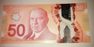 Canada: Banknote - 50 Dollars 2012 Polymer - Unc (46) photo