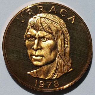 Rare - Uncirculated 1978 Panama 1 Centésimo 75th Anniversary Proof Coin Urraca photo