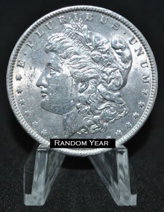 Vf Morgan Silver Dollar (1878 - 1921) Random Year And Mark [ F88163] photo