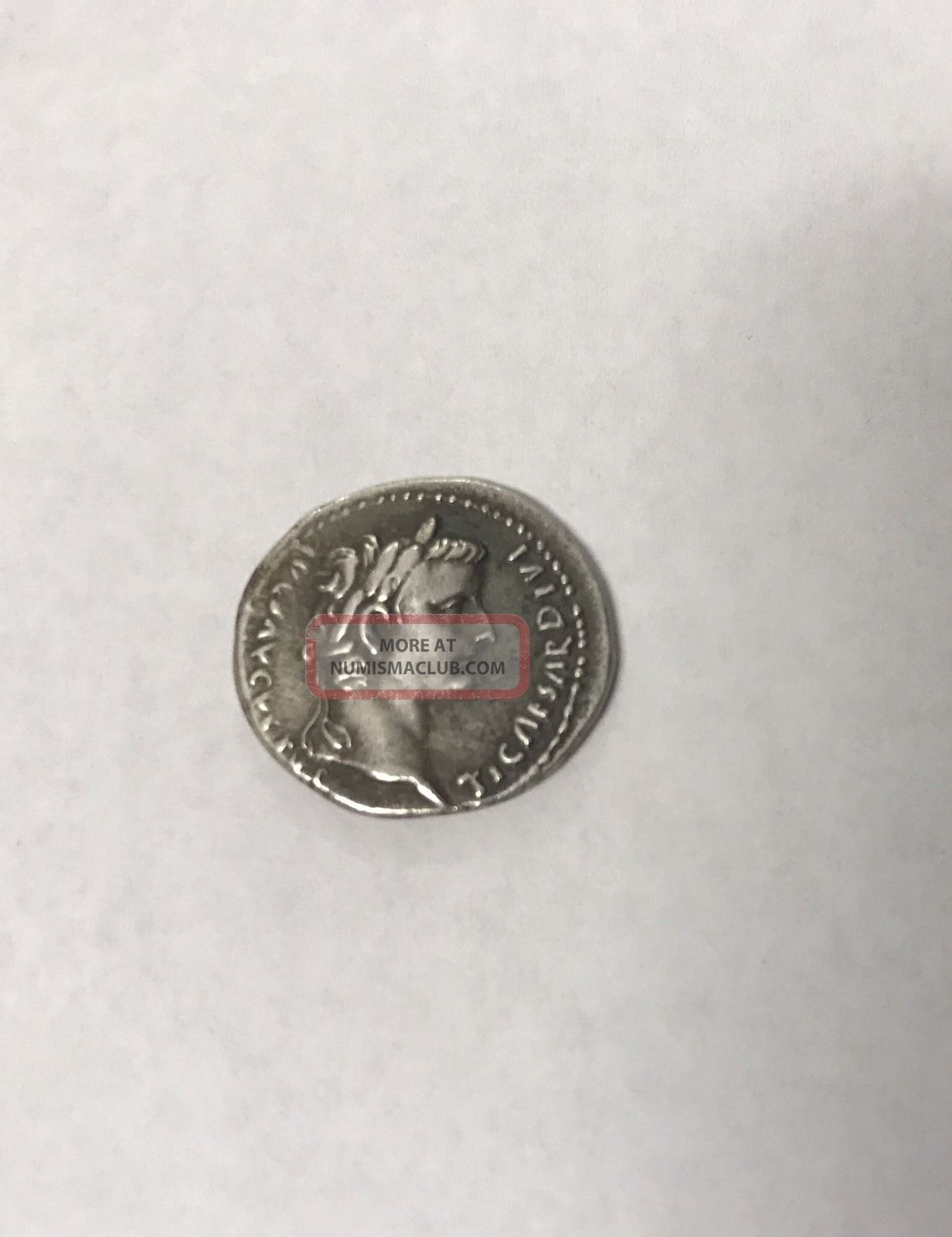 Tiberius_14 - 37 Ad_silver Denarius_tribute Penny Of Bible Coins: Ancient photo