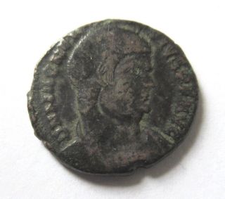 Ae - 21 (maiorina) Of Magnentius From Trier Rv.  Chi - Rho photo
