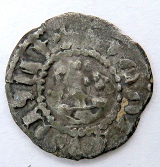 Cilician Armenia,  Hetoum Ii (1289 - 1305),  Հեթում,  Silver Denier,  Armenian Cilicia photo