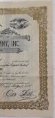 Fette Perfume Company Inc Stock Certificate 1914 9 Shares Beauty Company Inc Stocks & Bonds, Scripophily photo 3