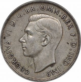 1937 Australia Crown George Vi Ef First Year Of Issue photo