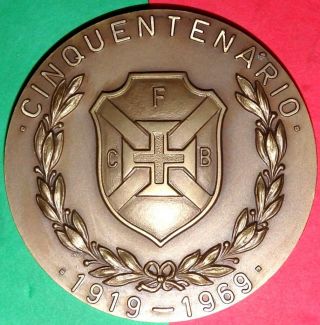 Sports / Football / Soccer / C.  F.  Belenenses / Fifty Years / Bronze Medal photo