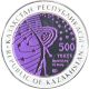Kazakhstan 2013 500 Tenge Iss Space Station Space Series Proof Silver Coin Asia photo 1