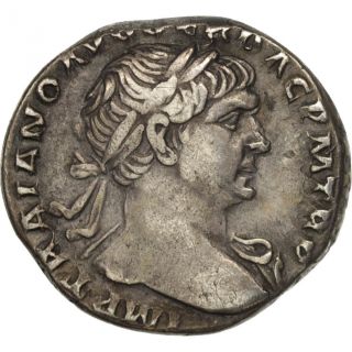 [ 505115] Trajan,  Denarius,  Rome,  Silver,  Ric:128 photo