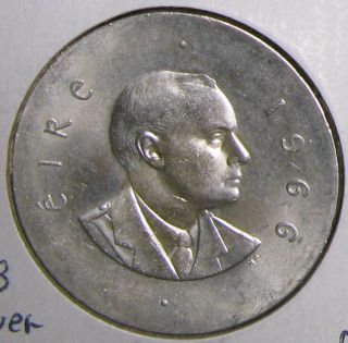 Ireland 10 Shilling 1966, .  833 Silver,  Unc photo
