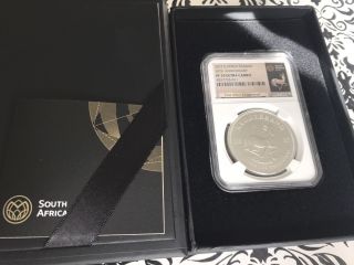 2017 Krugerrand Silver Proof Ngc Pf70 50th Anniversary Ultra Cameo White Core photo