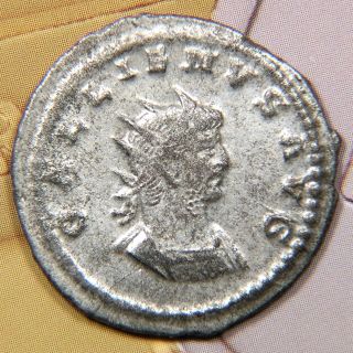 Rome,  Gallienus,  Ad 253 - 268,  Silvered Double - Denarius,  Genivs Avg,  Of Asia. photo